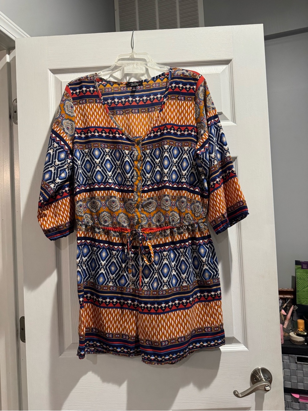 Boho romper concert. Festival size XL